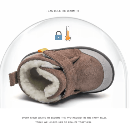 Galaxy-Shop™ Infant Winter Boots – Plush and Soft Sole Baby Snow Shoes