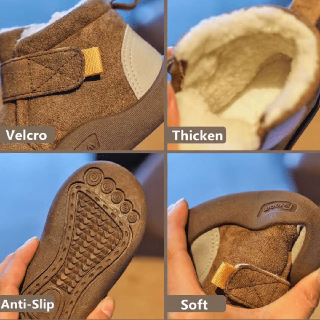 Galaxy-Shop™ Infant Winter Boots – Plush and Soft Sole Baby Snow Shoes